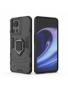 Ring Armor pansarhybridfodral + magnetisk hållare för OnePlus Ace svart