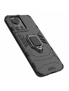 Ring Armor pansarhybridfodral + magnetisk hållare för OnePlus Ace svart