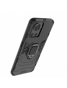 Ring Armor pansarhybridfodral + magnetisk hållare för OnePlus Ace svart