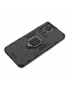 Ring Armor pansarhybridfodral + magnetisk hållare för OnePlus Ace svart