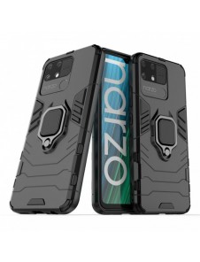 Ring Armor tuff hybridfodral överdrag + magnethållare Realme Narzo 50A svart