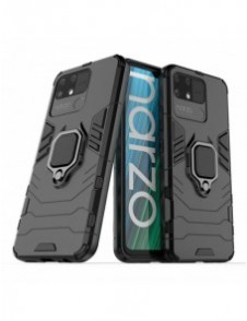 Ring Armor tuff hybridfodral överdrag + magnethållare Realme Narzo 50A svart