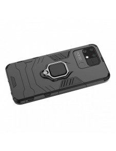 Ring Armor tuff hybridfodral överdrag + magnethållare Realme Narzo 50A svart