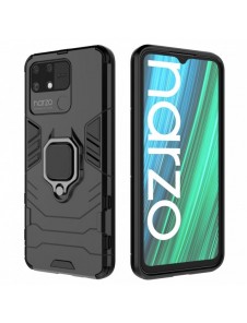 Ring Armor tuff hybridfodral överdrag + magnethållare Realme Narzo 50A svart