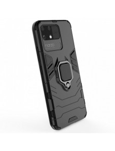 Ring Armor tuff hybridfodral överdrag + magnethållare Realme Narzo 50A svart