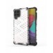 Honeycomb fodral pansrat skal med en gelram för Samsung Galaxy M53 5G transparent