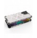 Honeycomb fodral pansrat skal med en gelram för Samsung Galaxy M53 5G transparent