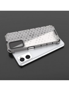Honeycomb fodral pansarfodral med gelram Oppo A76 / Oppo A36 / Realme 9i svart