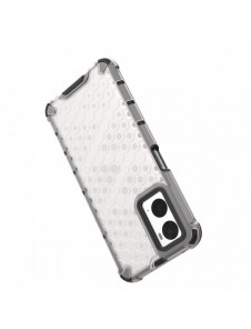 Honeycomb fodral pansarfodral med gelram Oppo A76 / Oppo A36 / Realme 9i svart