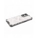 Honeycomb fodral pansarfodral med gelram Oppo A76 / Oppo A36 / Realme 9i svart