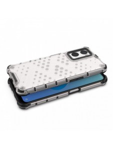 Honeycomb fodral pansarfodral med gelram Oppo A76 / Oppo A36 / Realme 9i transparent