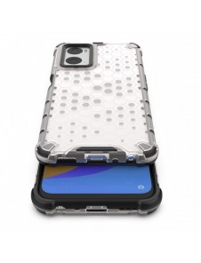Honeycomb fodral pansarfodral med gelram Oppo A76 / Oppo A36 / Realme 9i transparent