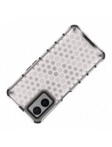 Honeycomb fodral pansarfodral med gelram Oppo A76 / Oppo A36 / Realme 9i transparent