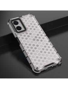 Honeycomb fodral pansarfodral med gelram Oppo A76 / Oppo A36 / Realme 9i transparent