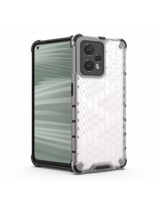 Honeycomb fodral pansarfodral med gelram Realme 9 Pro + (9 Pro Plus) transparent