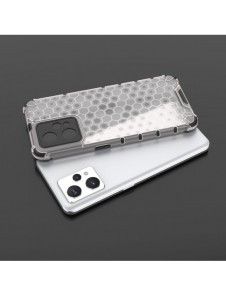 Honeycomb fodral pansarfodral med gelram Realme 9 Pro + (9 Pro Plus) transparent