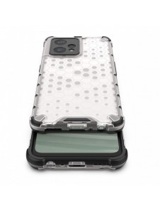Honeycomb fodral pansarfodral med gelram Realme 9 Pro + (9 Pro Plus) transparent