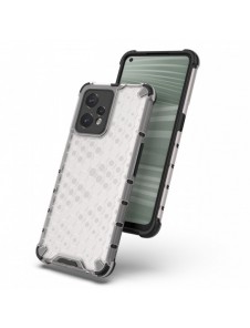 Honeycomb fodral pansarfodral med gelram Realme 9 Pro + (9 Pro Plus) transparent