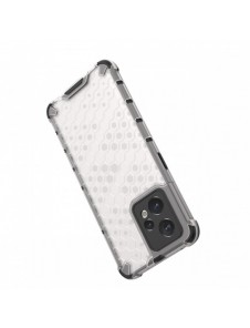 Honeycomb fodral pansarfodral med gelram Realme 9 Pro + (9 Pro Plus) transparent