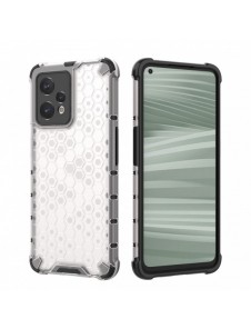 Honeycomb fodral pansarfodral med gelram Realme 9 Pro + (9 Pro Plus) transparent