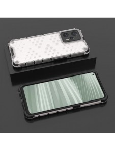 Honeycomb fodral pansarfodral med gelram Realme 9 Pro + (9 Pro Plus) transparent