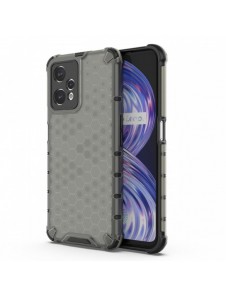 Honeycomb fodral pansarfodral med en gelram Realme 9 Pro svart