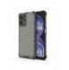 Honeycomb fodral pansarfodral med en gelram Realme 9 Pro svart
