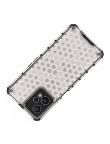 Honeycomb fodral pansarfodral med en gelram Realme 9 Pro svart