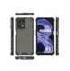 Honeycomb fodral pansarfodral med en gelram Realme 9 Pro svart