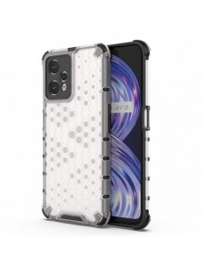 Honeycomb fodral pansarfodral med Realme 9 Pro gelram transparent