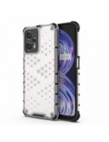 Honeycomb fodral pansarfodral med Realme 9 Pro gelram transparent