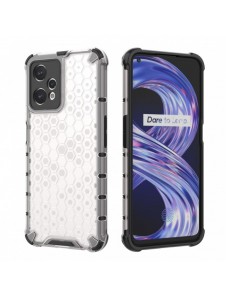 Honeycomb fodral pansarfodral med Realme 9 Pro gelram transparent