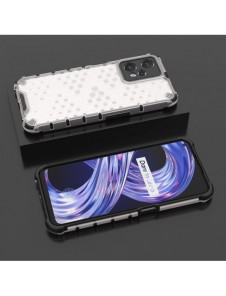 Honeycomb fodral pansarfodral med Realme 9 Pro gelram transparent