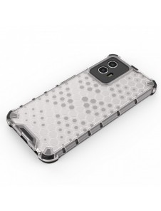 Honeycomb fodral pansarskydd med gelram Vivo Y55 / Y75 / Y33s / iQOO Z6 / iQOO U5 transparent