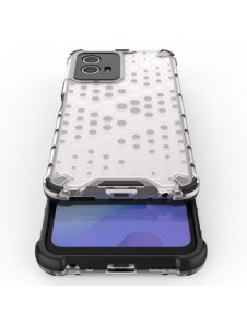 Honeycomb fodral pansarskydd med gelram Vivo Y55 / Y75 / Y33s / iQOO Z6 / iQOO U5 transparent