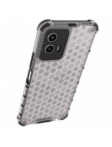 Honeycomb fodral pansarskydd med gelram Vivo Y55 / Y75 / Y33s / iQOO Z6 / iQOO U5 transparent
