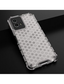 Honeycomb fodral pansarskydd med gelram Vivo Y55 / Y75 / Y33s / iQOO Z6 / iQOO U5 transparent