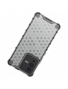 Honeycomb fodral pansarfodral med en gelram Vivo V23 5G svart