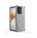 Honeycomb fodral pansarfodral med en gelram för Vivo V23 5G transparent