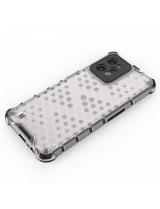 Honeycomb fodral pansarfodral med en gelram Realme C31 transparent