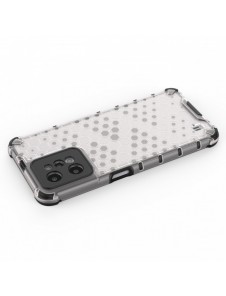 Honeycomb fodral pansarfodral med en gelram Realme C31 transparent