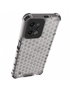 Honeycomb fodral pansarfodral med en gelram Realme C31 transparent