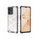 Honeycomb fodral pansarfodral med en gelram Realme C31 transparent
