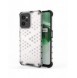 Honeycomb fodral pansarfodral med en gelram Realme C35 transparent