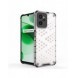 Honeycomb fodral pansarfodral med en gelram Realme C35 transparent