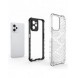 Honeycomb fodral pansarfodral med en gelram Realme C35 transparent