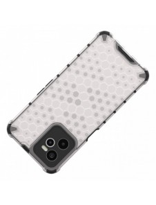 Honeycomb fodral pansarfodral med en gelram Realme C35 transparent