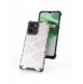 Honeycomb fodral pansarfodral med en gelram Realme C35 transparent