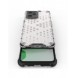 Honeycomb fodral pansarfodral med en gelram Realme C35 transparent