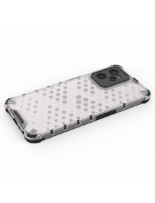 Honeycomb fodral pansarfodral med en gelram Realme C35 transparent